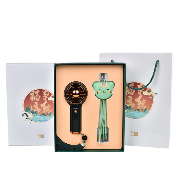 小風(fēng)扇+招財貓數(shù)據(jù)線 商務(wù)禮品送什么