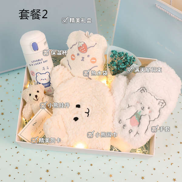 藍色暖心套裝多件套 實用走心禮物 三八婦女節伴手禮2