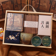 復古宋代美學風創意月餅套裝 |特色中秋禮品
