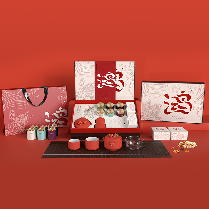 【鴻運當(dāng)頭】新年節(jié)日茶禮套裝