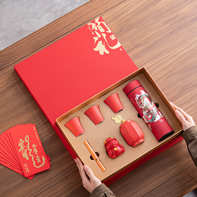 龍年開門紅商務禮盒|新年國潮禮品