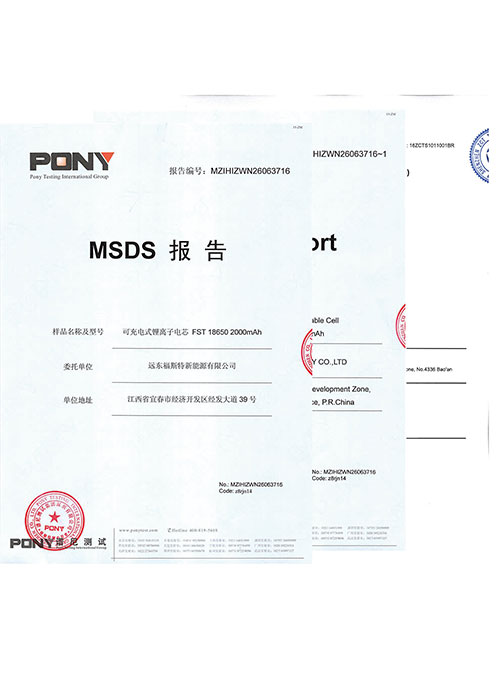 MSDS報告